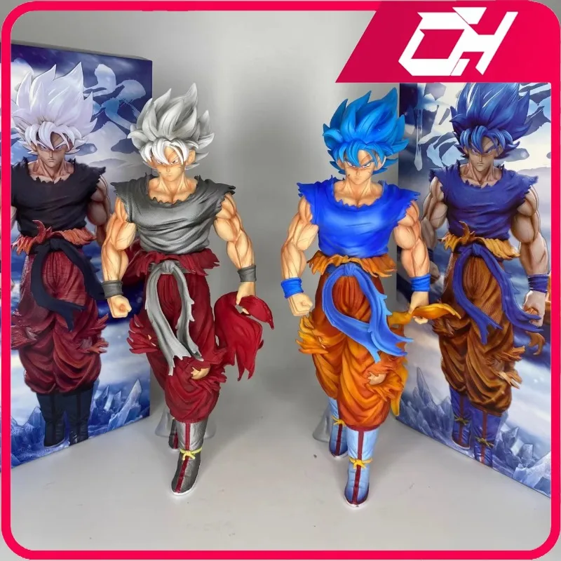 

31 см Dragon Ball Super Saiyan Blue Goku аниме статуя анимация периферийная коллекция модель настольный орнамент украшение Christma
