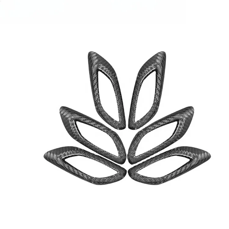 

Real Dry Carbon Fiber Side Fender Vents Air Vents Exterior Decoration Accessories for Maserati Levante SUV