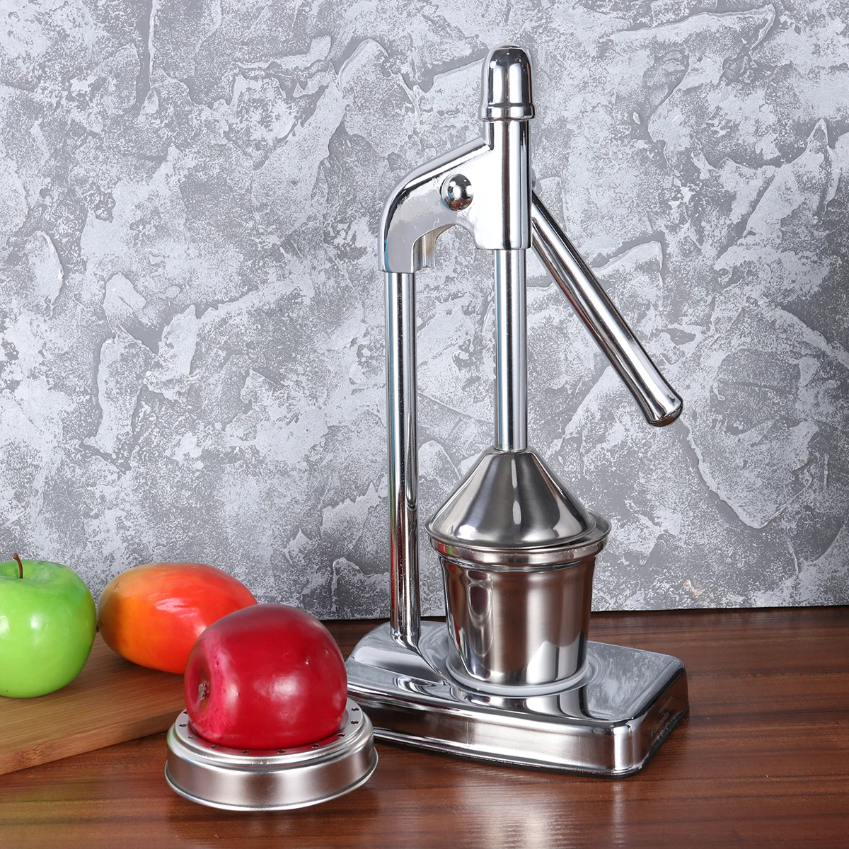 

Manual Juicer Stainless Steel Fruit Machine Mixer Vegetable Grinder Munual Press Hand Easy Squeezer Longlasting