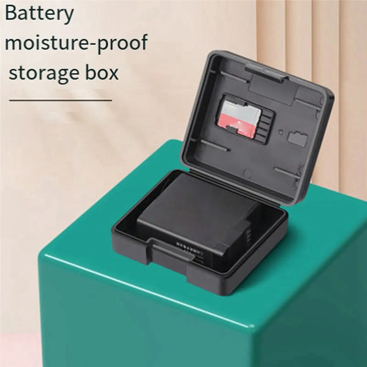 4X Battery Protective Storage Box Case with TF Card Holder for GoPro Hero 11 10 9 8 7 6 5