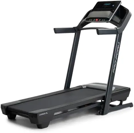 Treadmill for Walking and Running with 5” Display, Built-in Tablet Holder and SpaceSaver Design