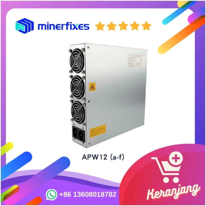 Bitmain Antminer S19 PSU APW12 power supply for Asic miner S19 S19 Pro T19 L7  D7 E9pro S19xp S19jpro