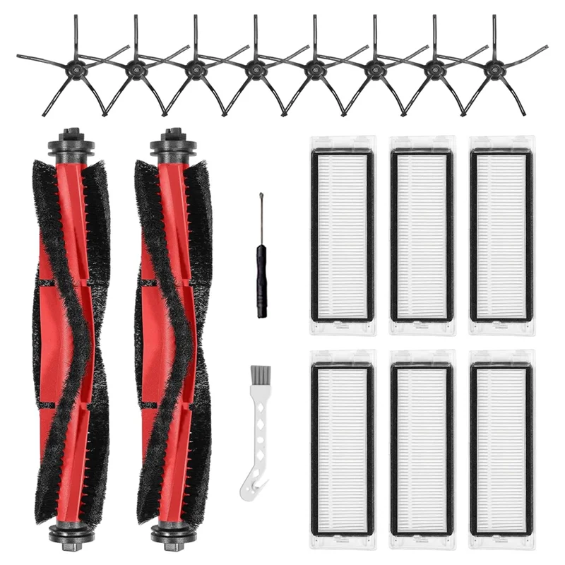 مجموعة ملحقات M17K لـ Roborock Q5، قطع غيار للمكنسة الكهربائية Roborock Q5 Q5+ Q5 Plus