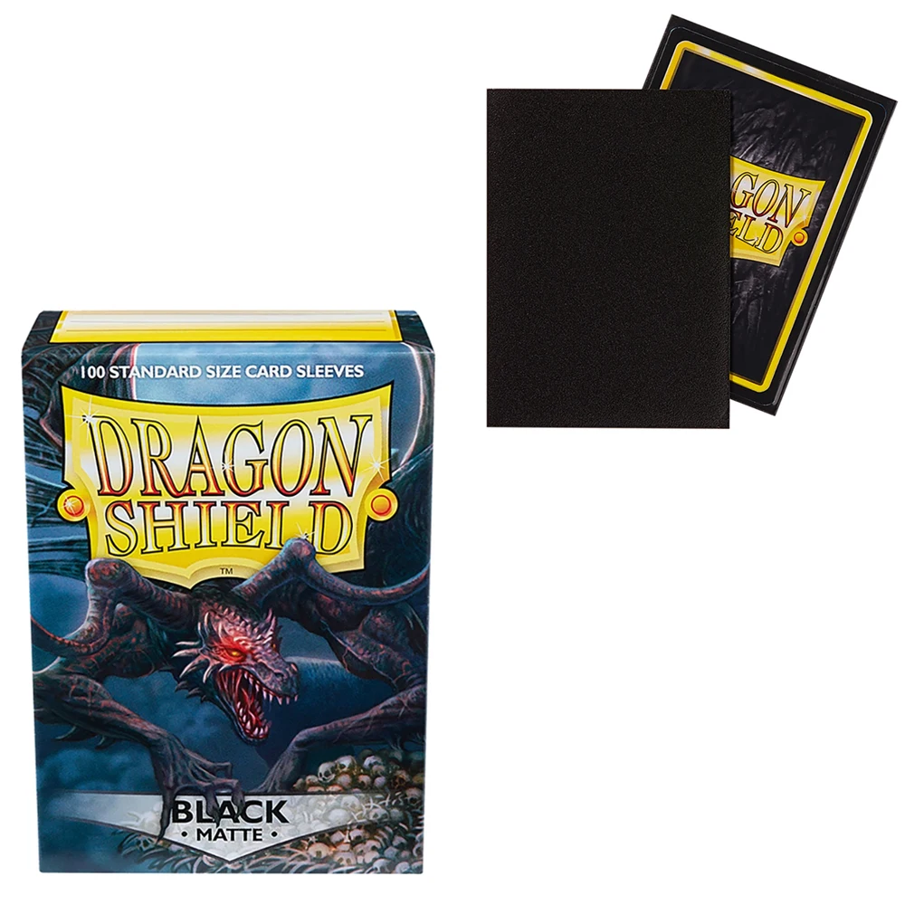 dragon sleeves cards Dragon Shield Matte Night Blue Standard Size 100 ct Card Sleeves Individual Pack