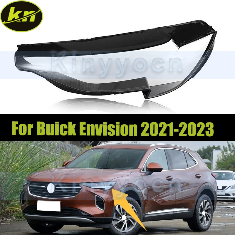 

Car Headlight Cover Shell For Buick Envision/Envision S 2021 2022 2023 Front Headlight Glass Cover Shell Replacement Lampshade