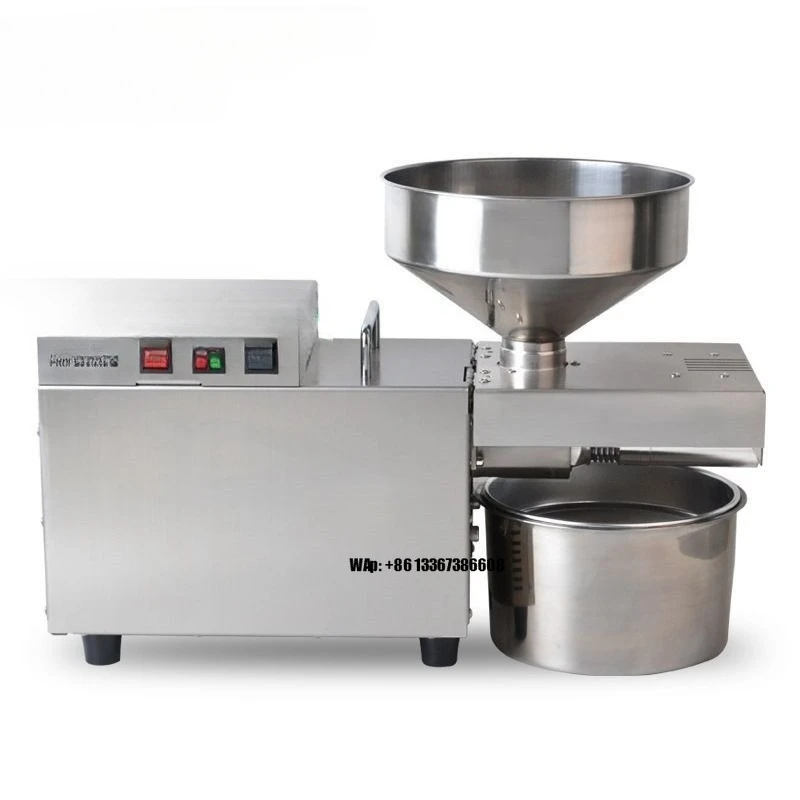 

LT-S9 Homemade Peanut Black Seed Spiral Oil Press Mustard Pumpkin Castor Seed Coconut Oil Press Cold Press