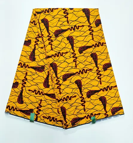 Dutch Hollandais 2025 African Wax Fabric  100% Cotton Nigeria Real Wax Block Print Tissu Batik Soft Sewing Pagne  Dresses 6yards