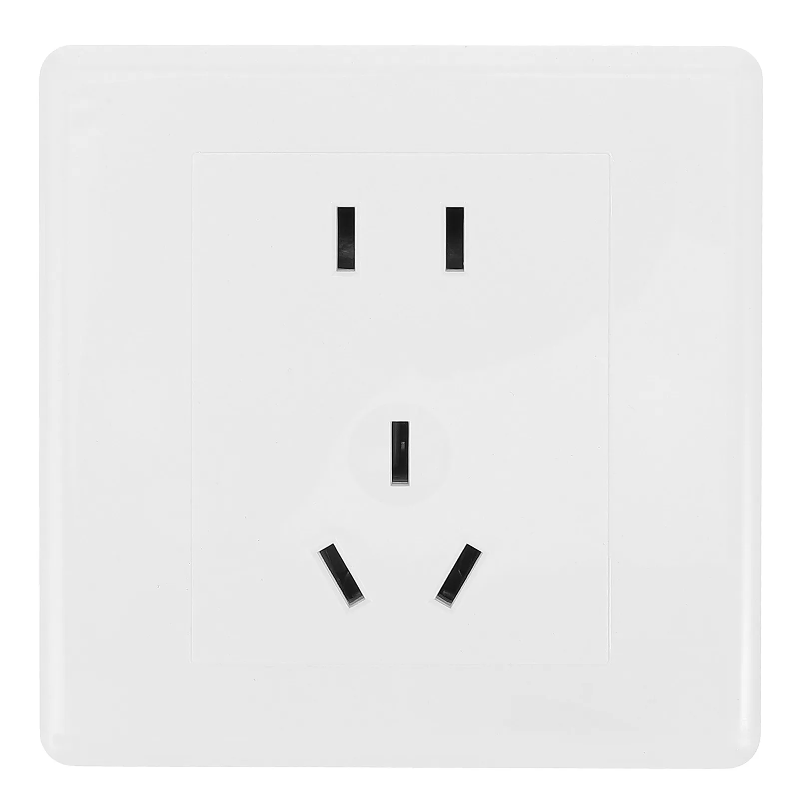 Stable Reliable Wall Socket Made of Premium Pc Material Dual Device Charging Outlet for Home Office Kitchen Bedroom Restaurant