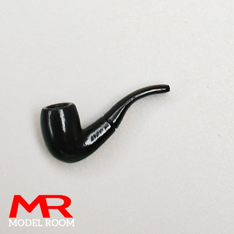Arte marrom escala 1/6, modelo de cachimbo, acessórios de cena de soldado, adereços adequados para boneco de ação de soldado de 12 '', bonecos corporais