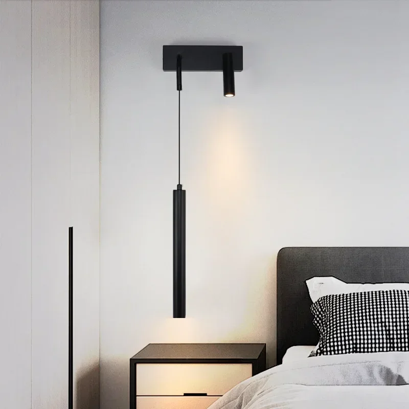 Minimalist Modern Led Wall Light Bedside Spotlight Suspension Lamp For Bedroom Living Room Home Decoration Wall Lamp Sconce Wall