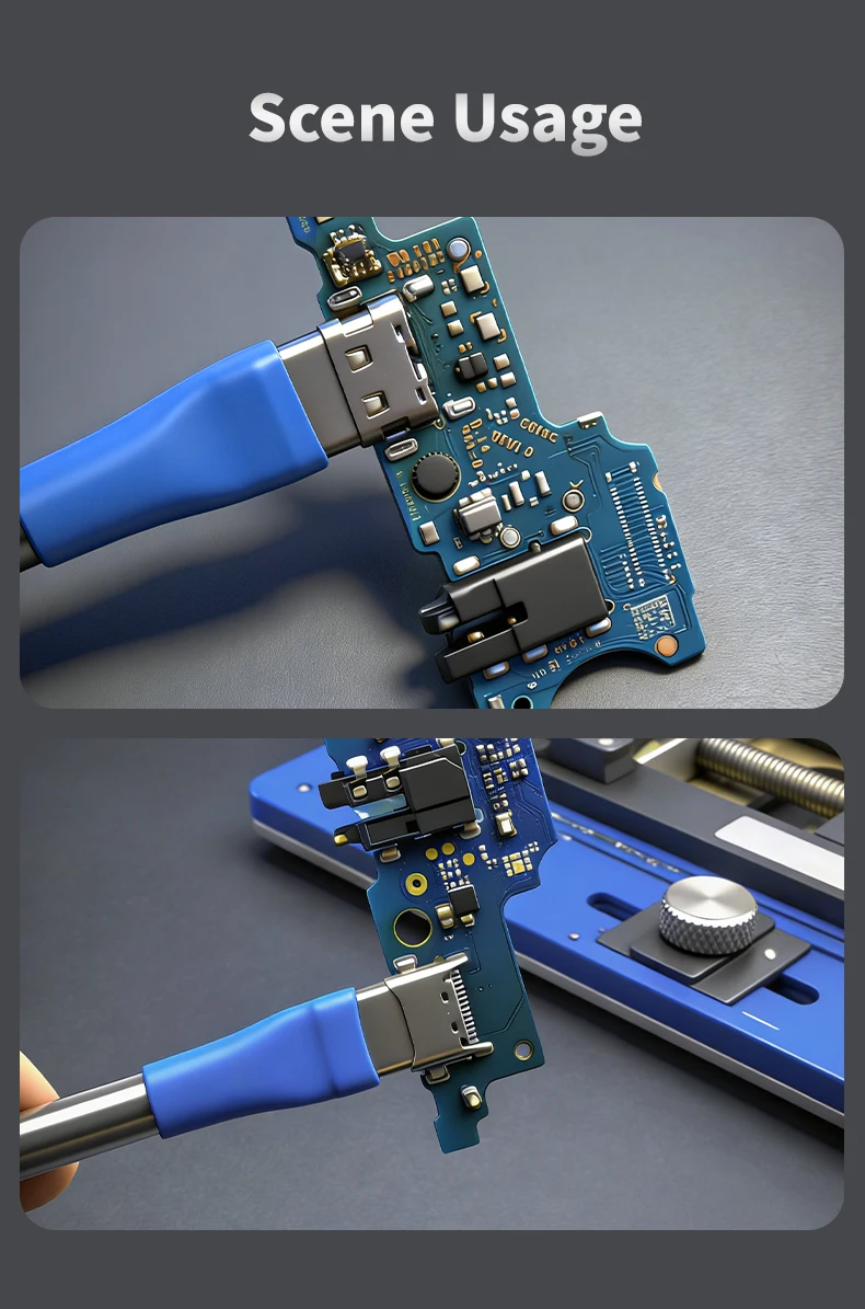Lanrui A98 Typ-C Anschluss-Schutz für Smartphone-Motherboard-Reparatur Schützt Anschlüsse beim Löten und Entfernen – Detail 7