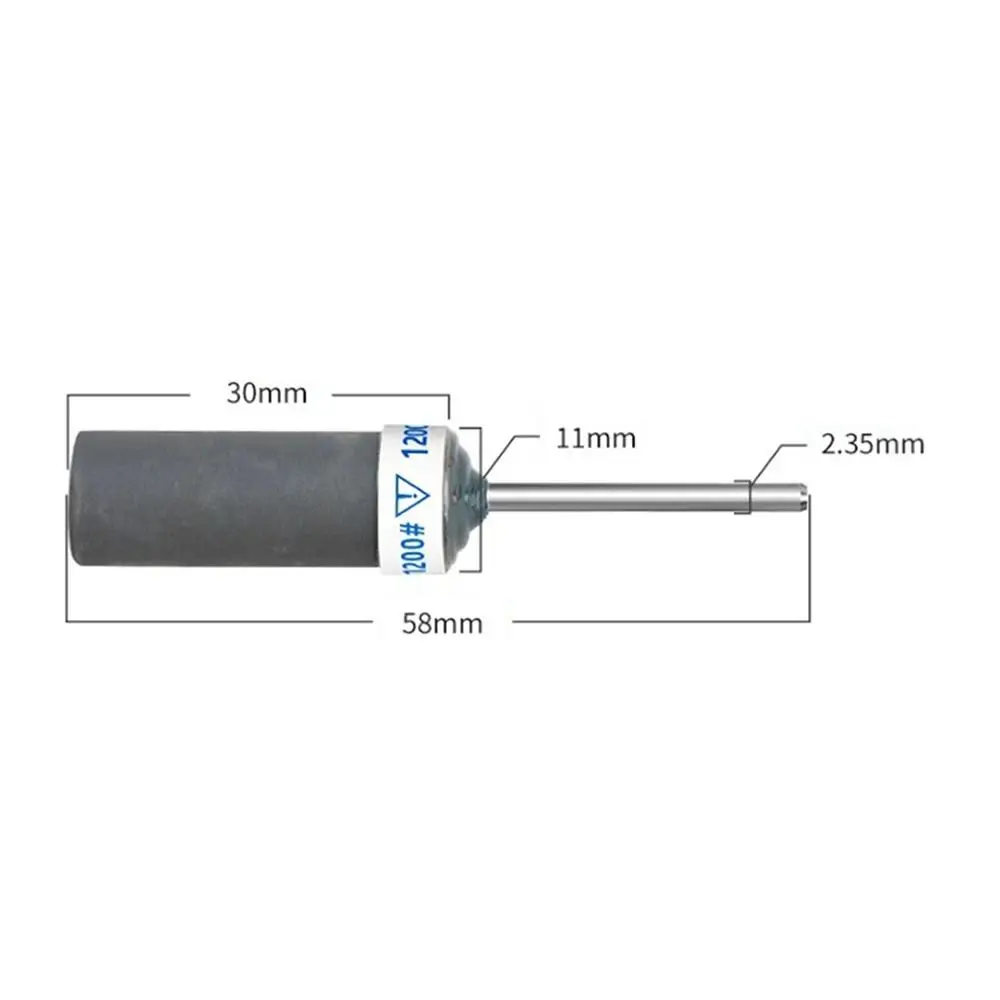 1Pcs Sanding Drum Sandpaper Stick Abrasive 2.35mm Shank Sanding Bands Belt For Electric Grinder Tool Parts 180-7000 Grits