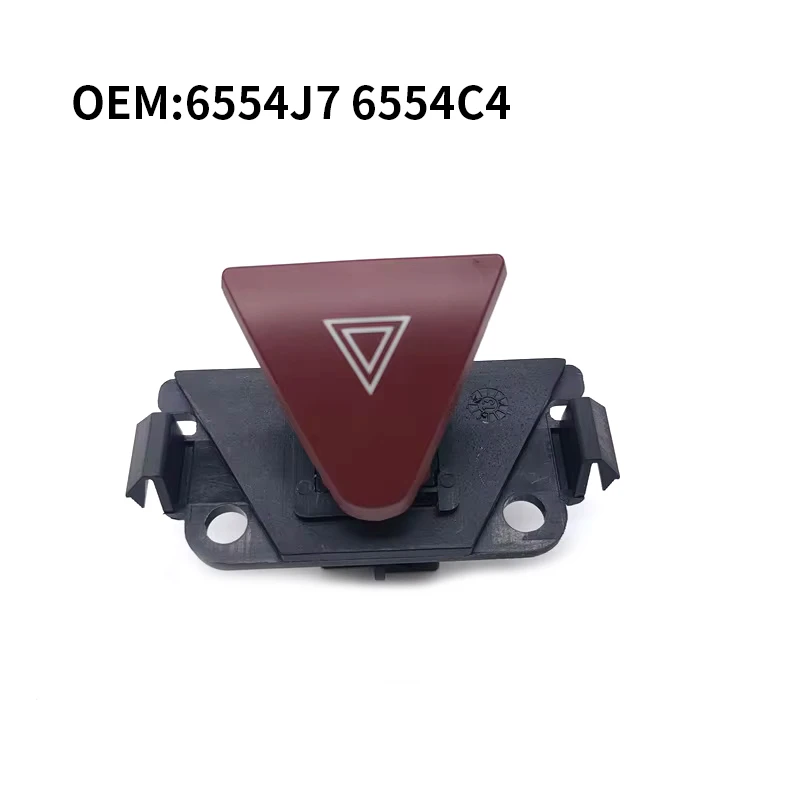 6554J7 6554C4 6554F3 Suitable for Peugeot 307 CC SW Hazard light WARNING SWITCH DOOR INTERDICT CONTROL Central door lock switch