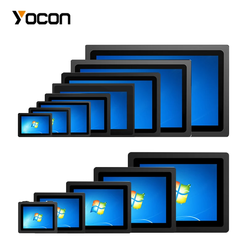 

10.4~21.5 Inch Capacitive Touch Monitors Embedded Mounting Displays HD Screens Ip65 Waterproof.