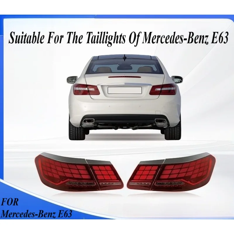 

For Mercedes E63 W212 2009-16 LED Tail Lights with DRL Sequential Turn Signals Direct Replacement Exterior Styling Upgrade Parts