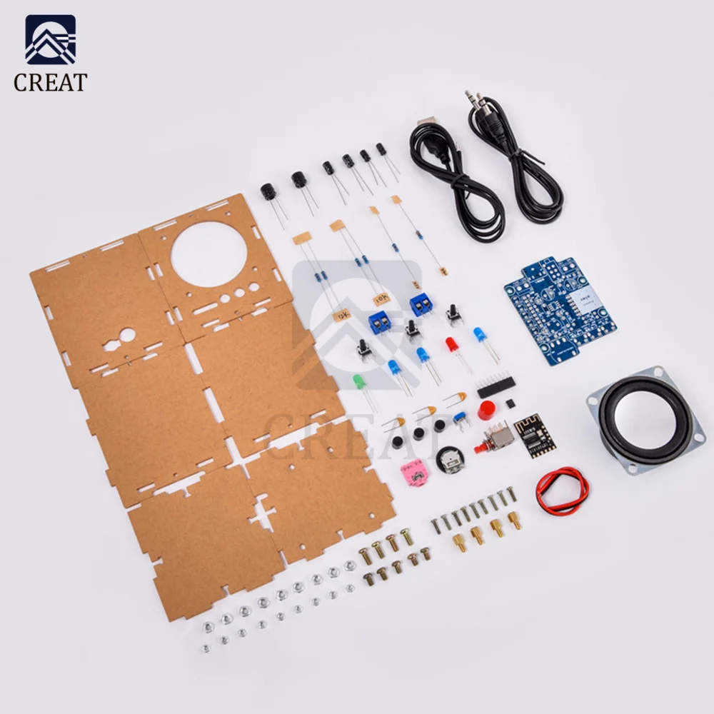 DIY For Bluetooth Speaker Parts Production and Assembly Electronic Welding Kit Teaching Practice DIY Electronic Kit Component