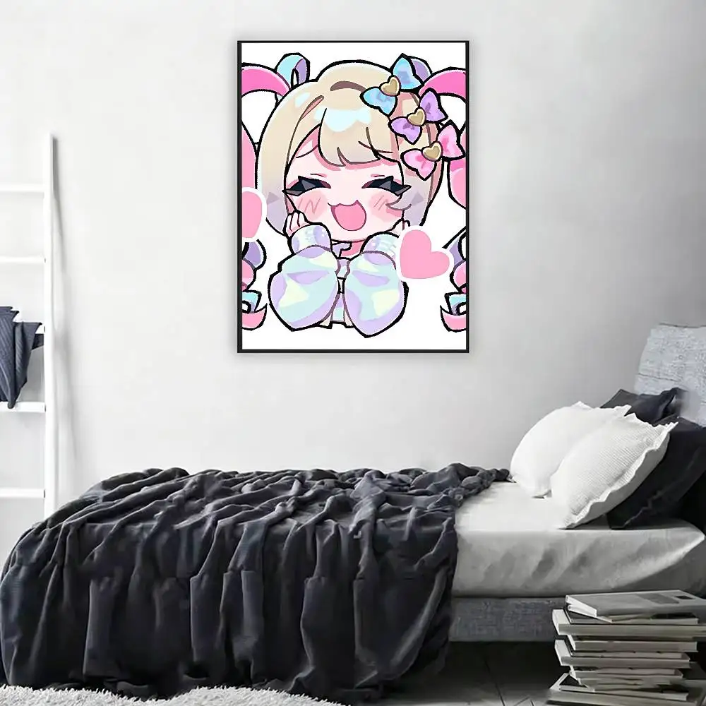 N-NEEDY GIRL O-OVERDOSE KAnge Poster Retro Paper Sticker DIY Room Bar Cafe Aesthetic Art Wall Painting