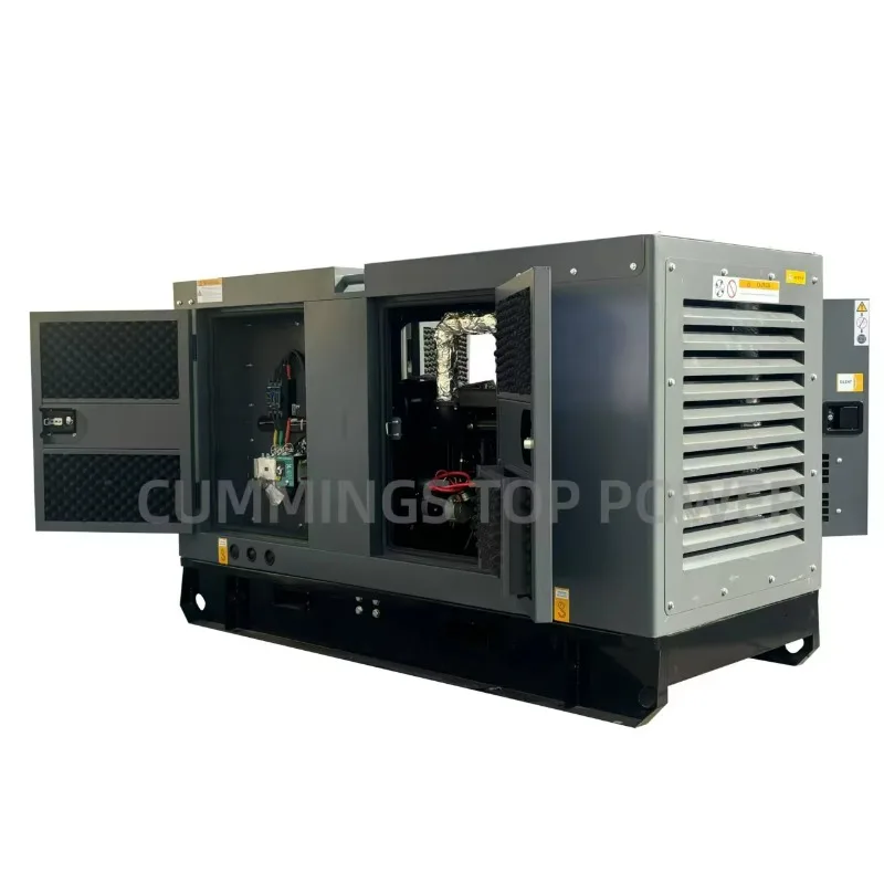 Factory Bocreat BC Super Silent Generator 50Kw 62.5Kva for Engine 50/60Hz Soundproof Multiple Phase