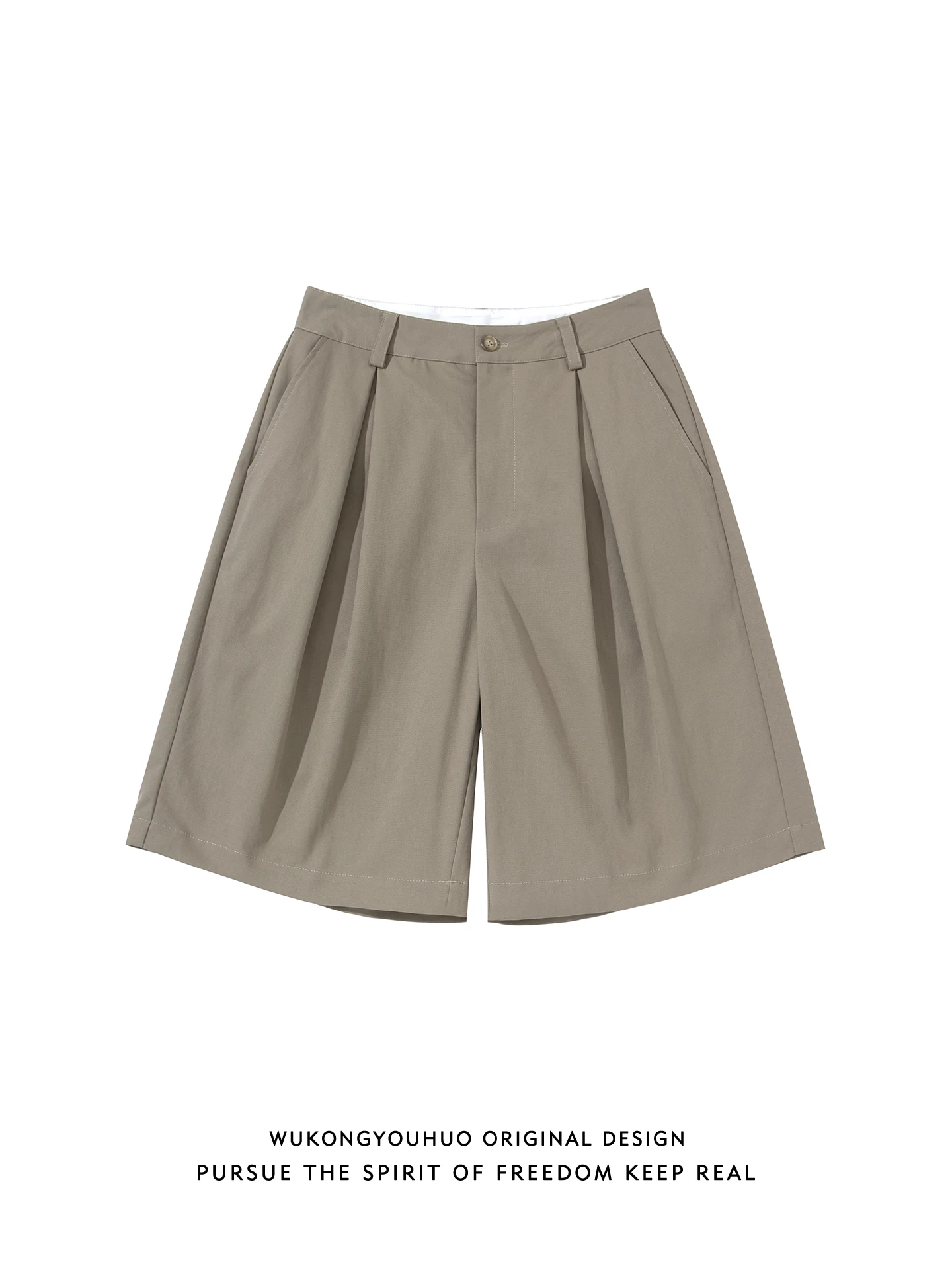 

Летние повседневные свободные прямые шорты-бермуды унисекс в винтажном стиле, удобные, универсальные, цветные