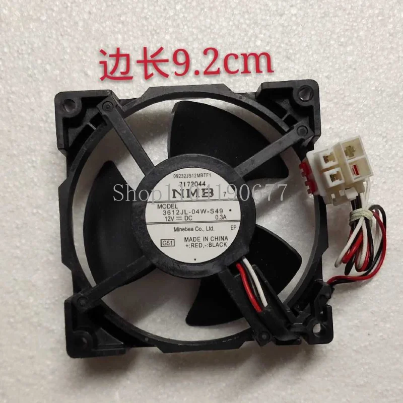 For Samsung Refrigerator Cooling Fan NMB MODEL 3612JL-04W-S49 12V 0.3A 9.2cm ==