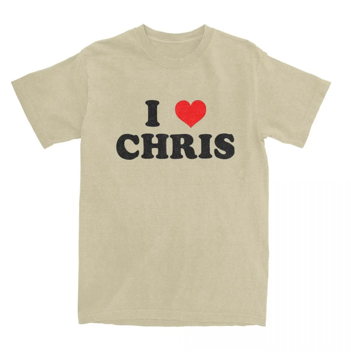 

2025 new model I Love Chris Brown T Shirt Men He Vintage Cotton T Shirts Summer O-Neck Leisure Tee Shirt Casual Tops