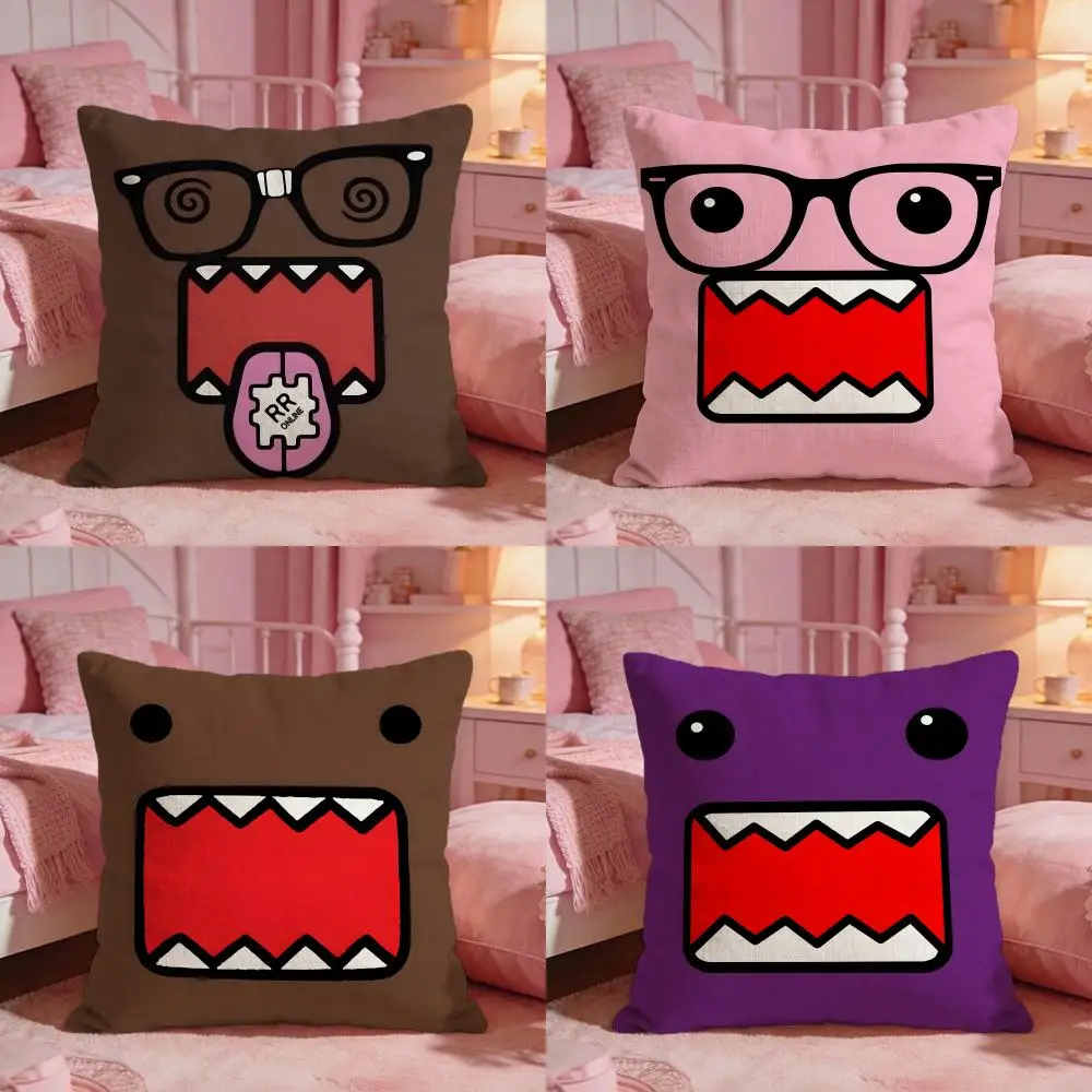 

Чехол для подушки D-DomoS с милым мультяшным рисунком, премиум-комфорт, двусторонний, дизайн «два в одном» для любой комнаты и салона автомобиля