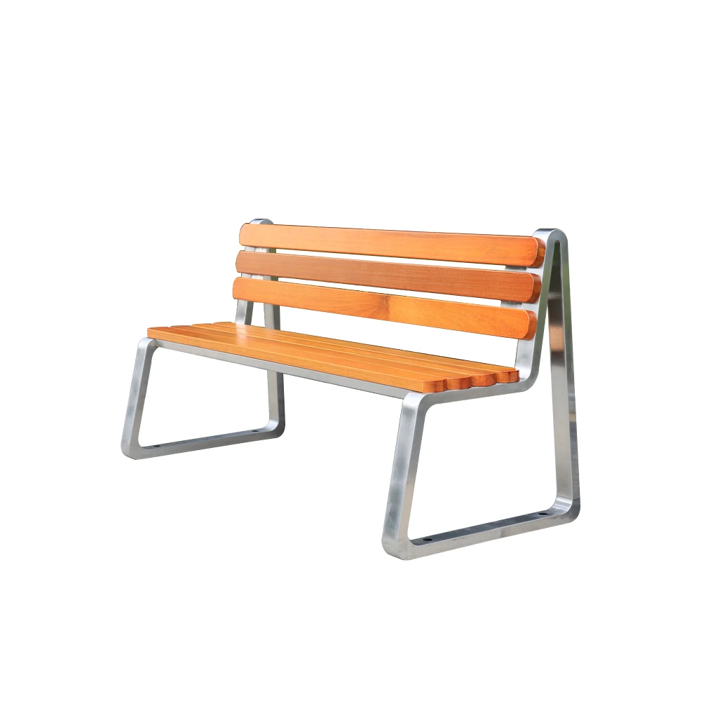 Anpassbarer doppelter langer Stuhl mit Park-Rückenlehne