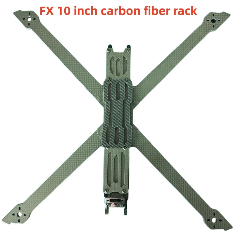 

FX 10 дюймов 420 мм комплект рамы для квадрокоптера из углеродного волокна 3 мм рука для моделей FPV Freestyle RC Racing Drone