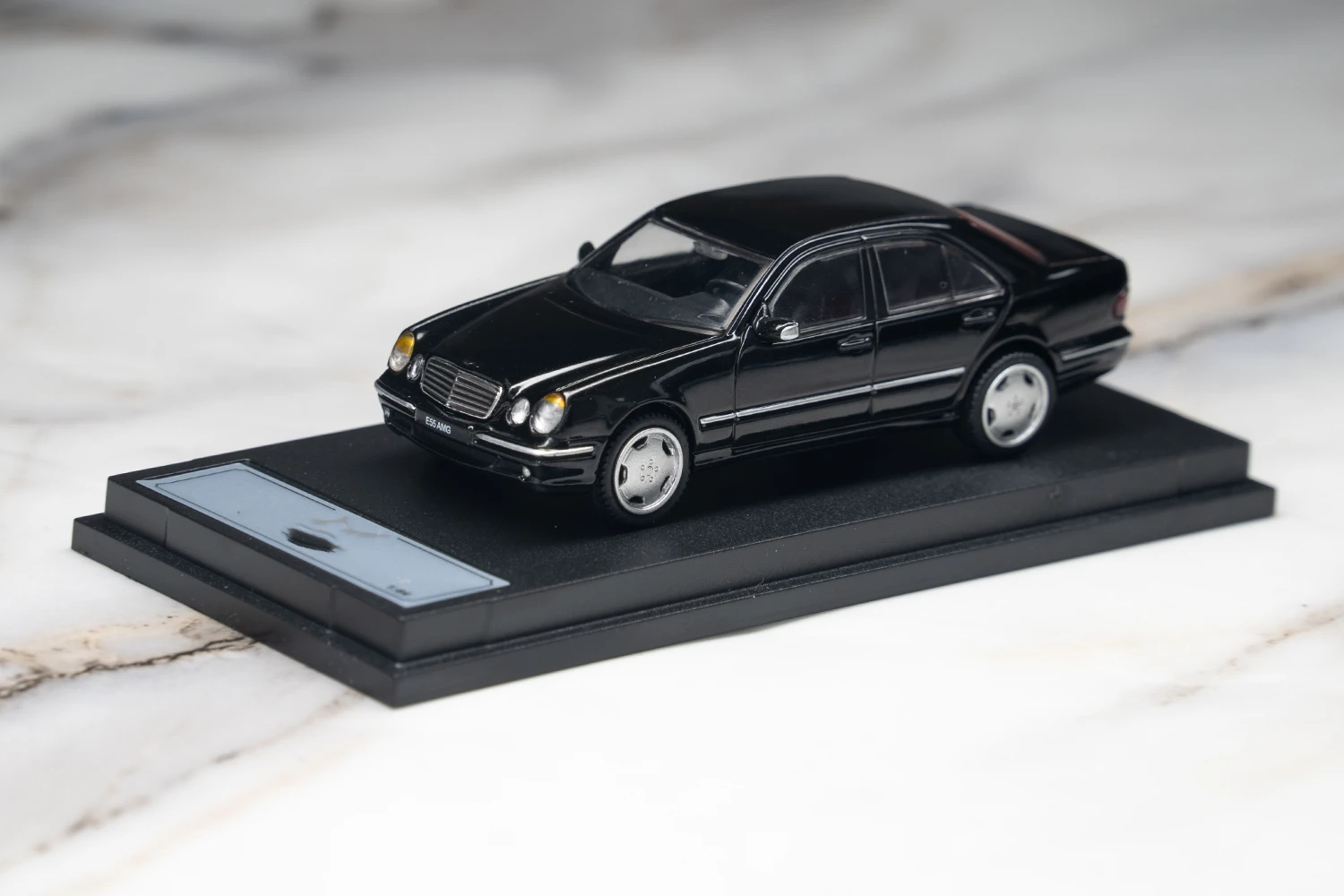 Shadow 1:64 E55 W210 modelo de coche fundido a presión edición limitada pasatiempos coleccionables juguetes regalos