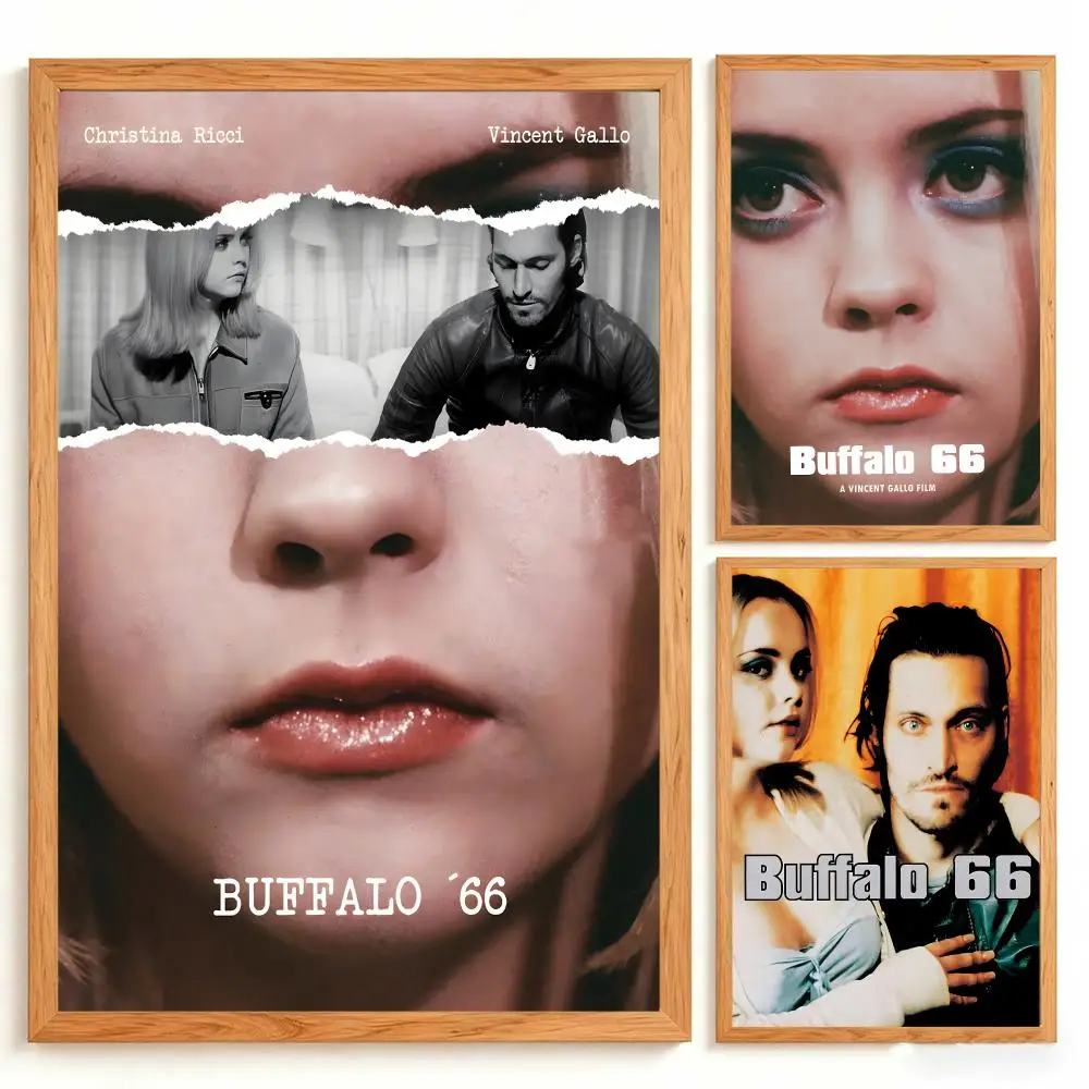 Movie Buffalo 66 Poster Wall Art Poster Prints Home Wall Decor Gift for Living Room, Bedroom Bar & Parlor