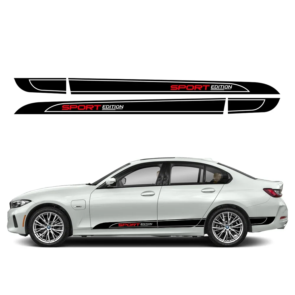 

Для BMW 3 серии E46 E90 F30 E30 E36 M3 E92 F31 G20 E93 F34 G28 Автомобильные виниловые наклейки Наклейки Спортивные гоночные графические накладки Аксессуары