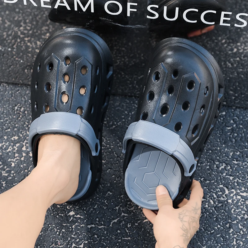 Paar-Stil Herren- und Damen-Sommer-Outdoor-Schuhe mit Dicker Sohle, Geruchshemmend und Rutschfest, Doppelnutzung für Sport, Strand und Angeln – Detail 19