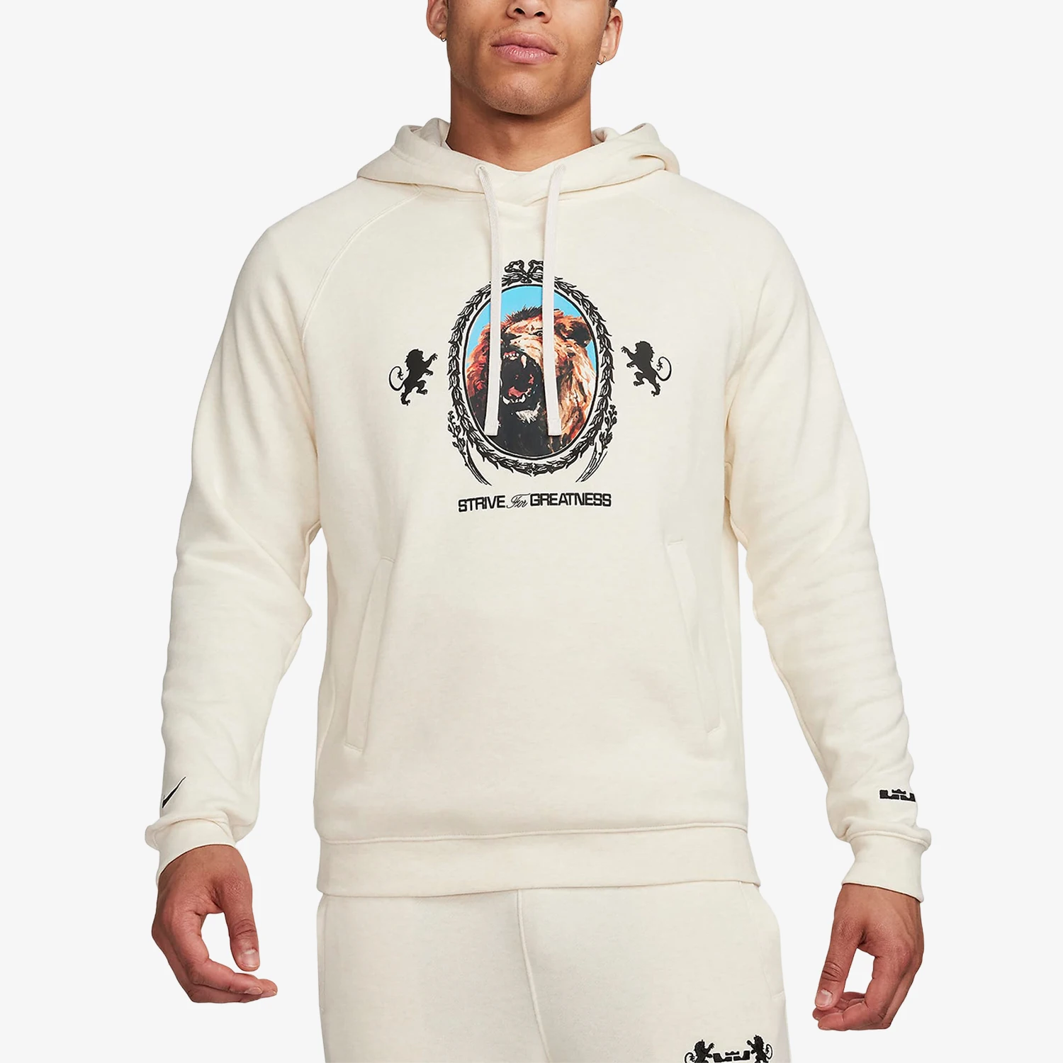 

Nike genuine Original Autumn/Winter Men's Fleece Warm Casual Hooded Sweatshirt FB7124-027