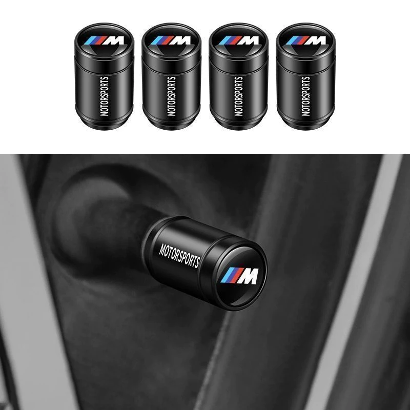 Aluminium alloy Car Wheel Tire Valve Air Stem Cap Cover for BMW M Performance E36 E46 E90 E60 F10 F30 E39 F20 E87 E92 G30 X5 E70