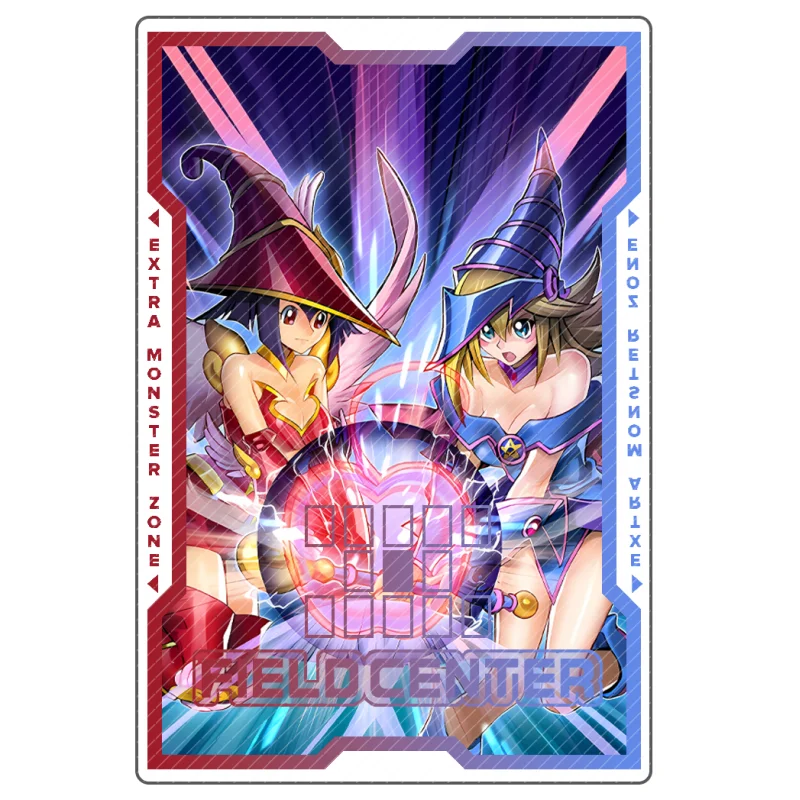 Yugioh Card Field Center Card Mago scuro Ragazza Foresta bianca Aromage Rosmarino Cartesia Anime Gioco Carta acrilica Partizione regalo