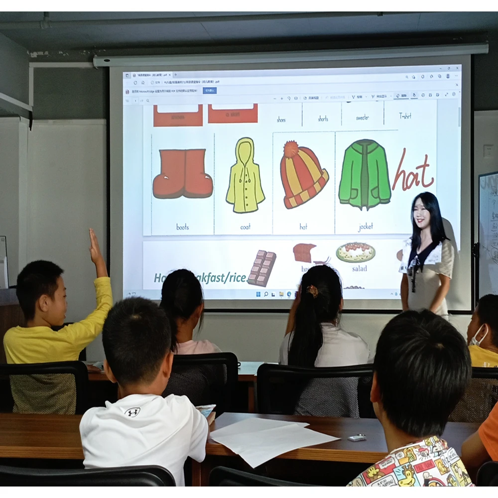 แบบพกพาและปากกาอินฟราเรด30-150นิ้วไวท์บอร์ด Ingscreen บอร์ด Interactive กระดานดำสำหรับการสอน