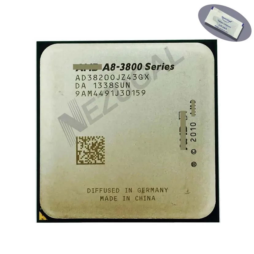 

A8-3820 A8 3820 AD3820OJZ43GX AD3820OJGXBOX 2,5 ГГц четырехъядерный 4M 65 Вт Разъем FM1 процессор