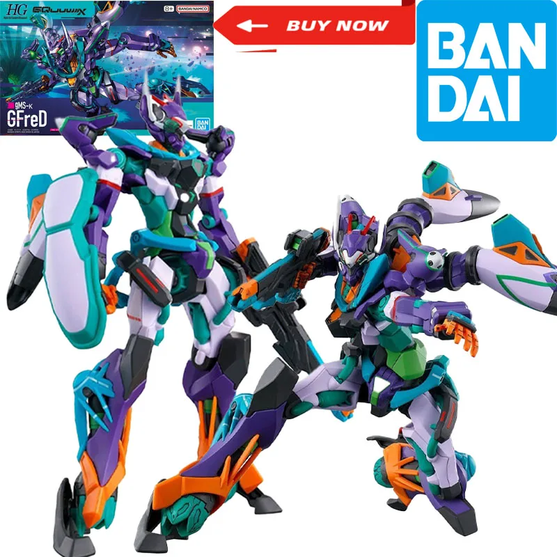 بانداي HG GQX 08 1/144 معركة عبر الوقت GFreD Gundam نموذج التجميع/لعبة قابلة للجمع #1