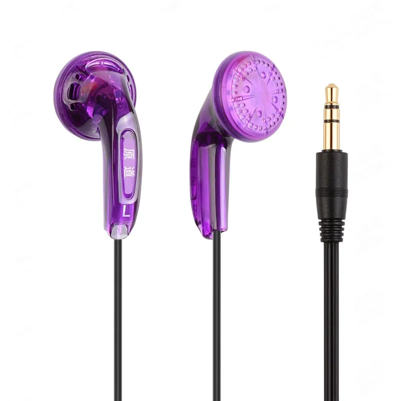 سماعة أذن داخلية ديناميكية من Vido ، سدادة رأس مسطحة ، صوت جهير ، HIFI ، سماعة أذن عالية الجودة ، من من من من Vido