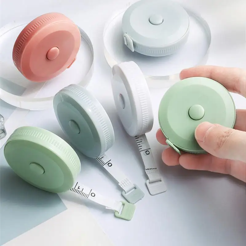 1~10PCS 150cm Measure Portable Retractable Kids Height Measuring Tool Sewing Tailor Ruler Office Measure Waist Measure