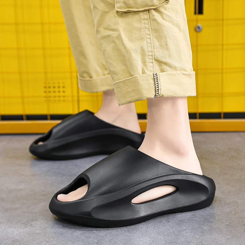 48/49 Light Soft Men Slippers Blade Sandals Men Outdoor Platform Slipper for Home Casual Luxury Sandals Beach Luxury Man Shoes