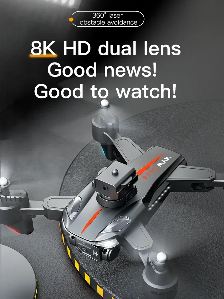 P11 Pro Max Drone 8K 5G GPS professionale HD fotografia aerea Dual-Camera ostacolo aggiardanc Brushless Quadrotor regali per bambini