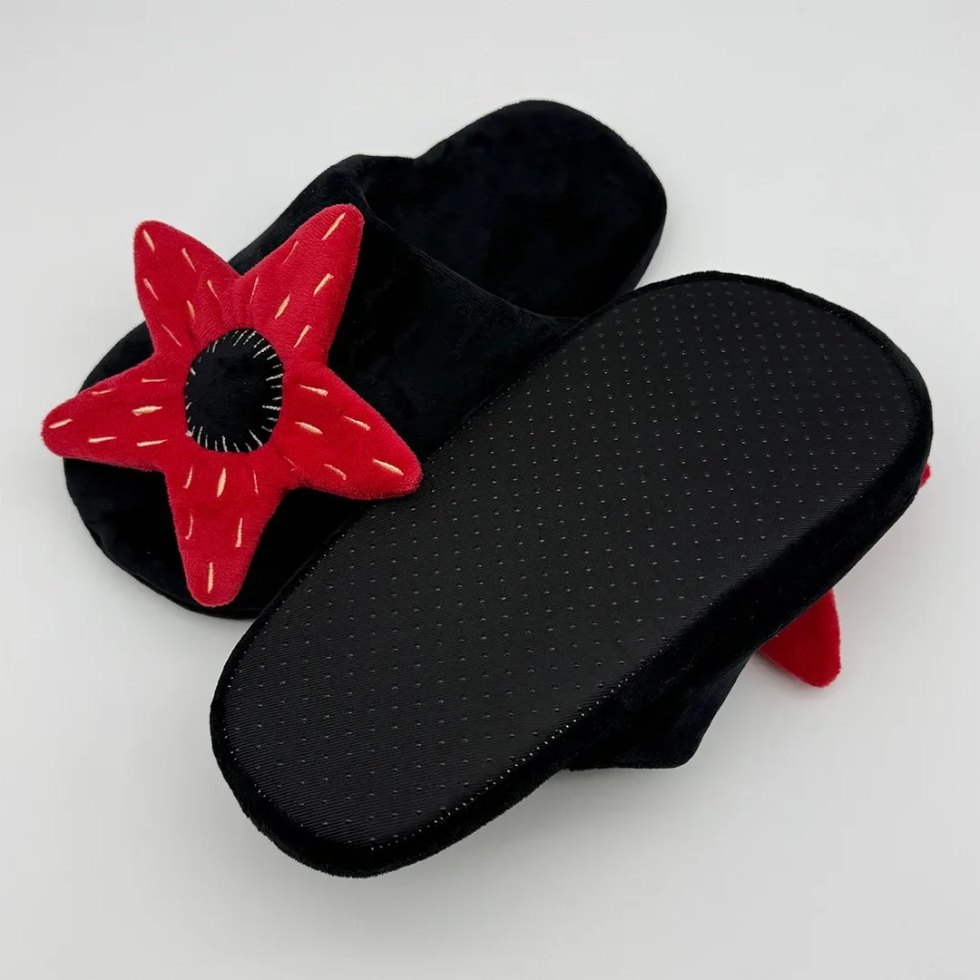 Winter Pluche Slippers Dames Heren Indoor Bloem Fuzzy Schoenen Eenvoudige Schoen Kerstcadeaus