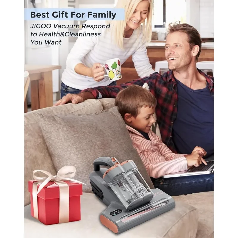 Кровать-пылесос с датчиком пыли: пылесос для матраса мощностью 500 Вт, 13 кПа с УФ-излучением, ультразвуком и высоким нагревом