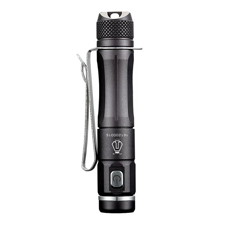 

E01R Mini USB Rechargeable Waterproof AAA Strong Light Flashlight Hiking Camping