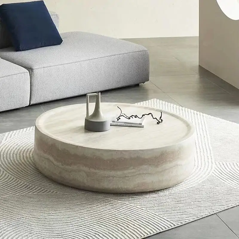 Customized Square Modern Marble Coffee Table for Hotel Use Montage Design in Stock