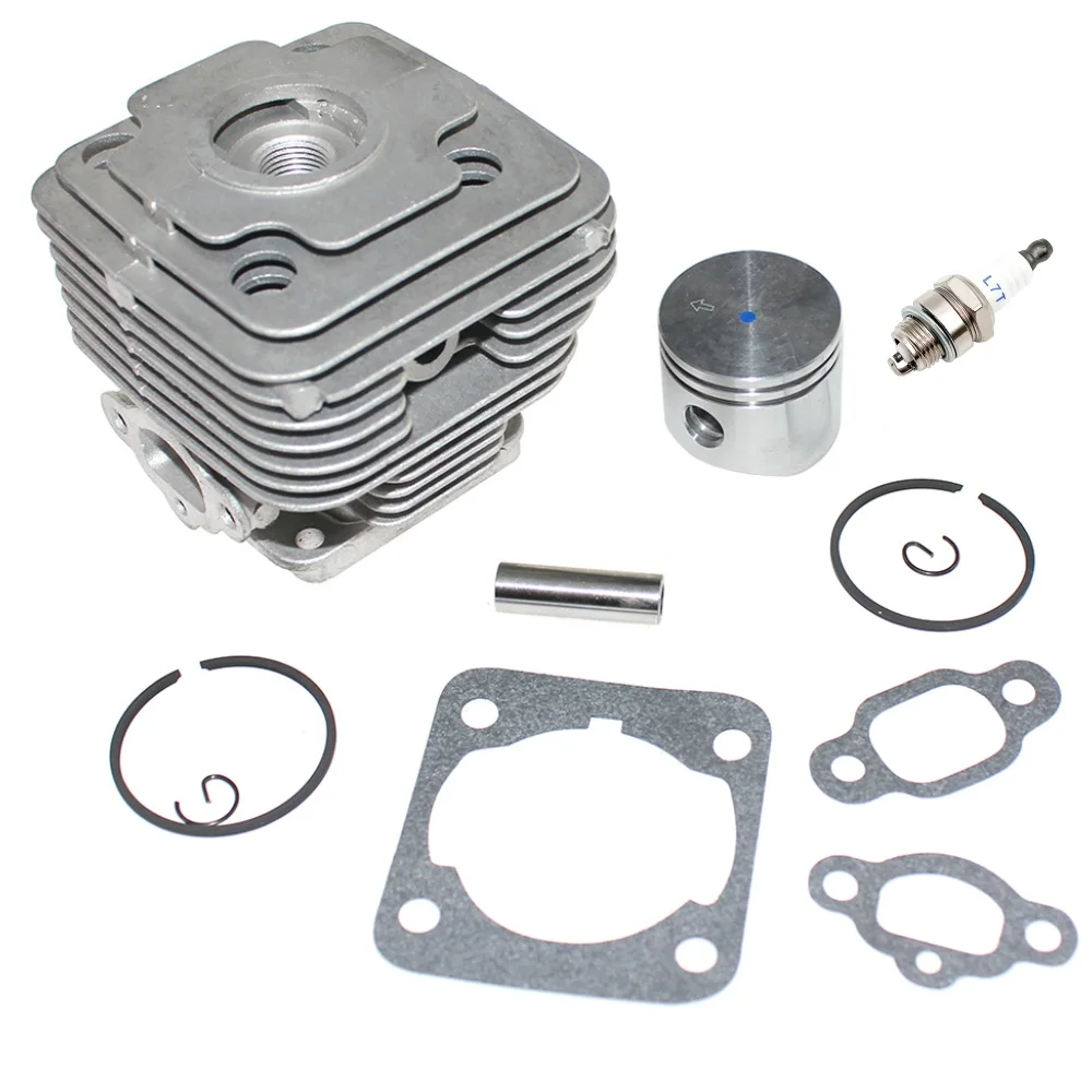 40mm Cylinder Piston Kit For Oleo-Mac 741 BC420 BCF420 Sparta 42 44 420 440 441 4400 OM43 EFCO 8410 DSF4200 EF4300 Stark 37 38 4