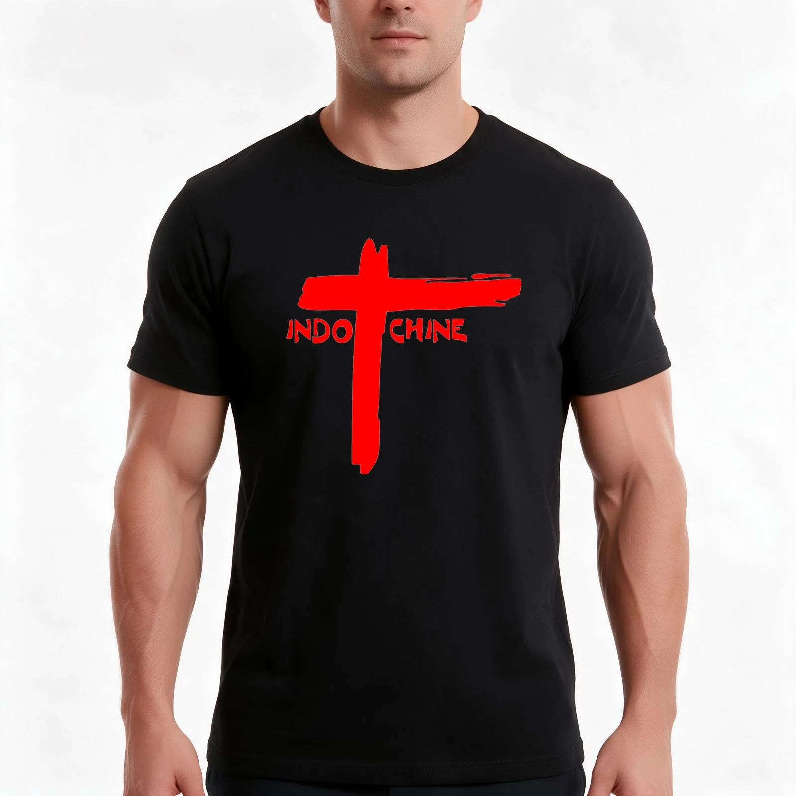 Copy of >>>new>>>indochine T-Shirt, Summer Casual Cotton Tee, Oversized Streetwear Tops, Vintage Graphic Print
