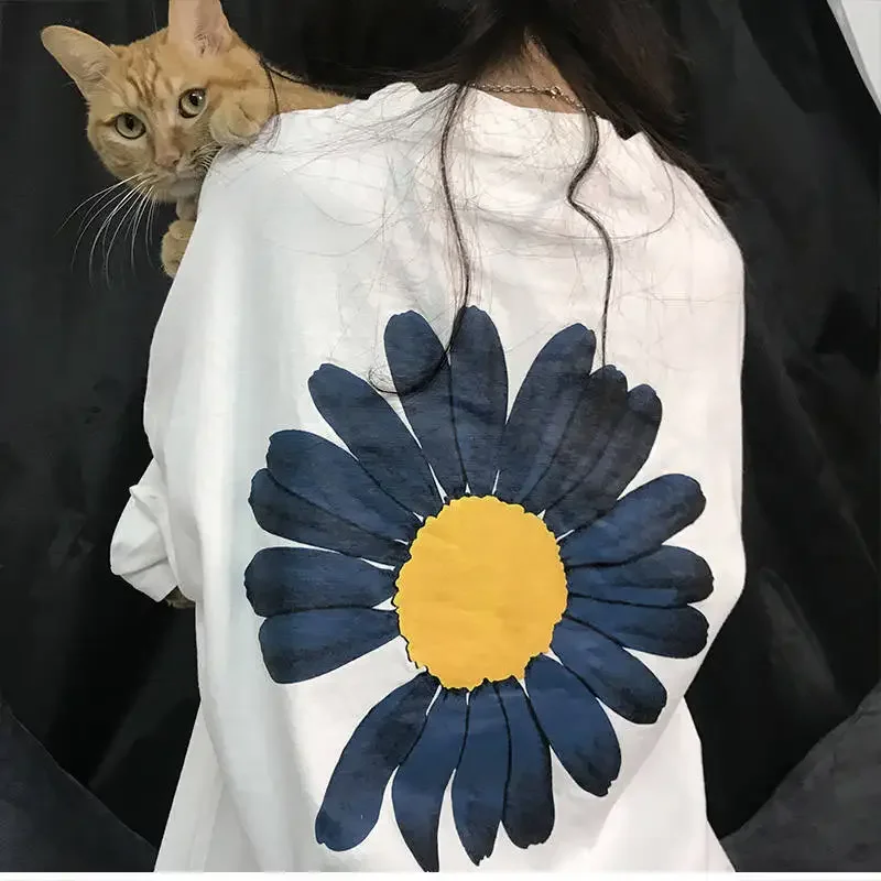 

Женская футболка, летняя одежда, модные топы с короткими рукавами и графическим принтом, элегантные эстетические пуловеры, корейская футболка, повседневная одежда