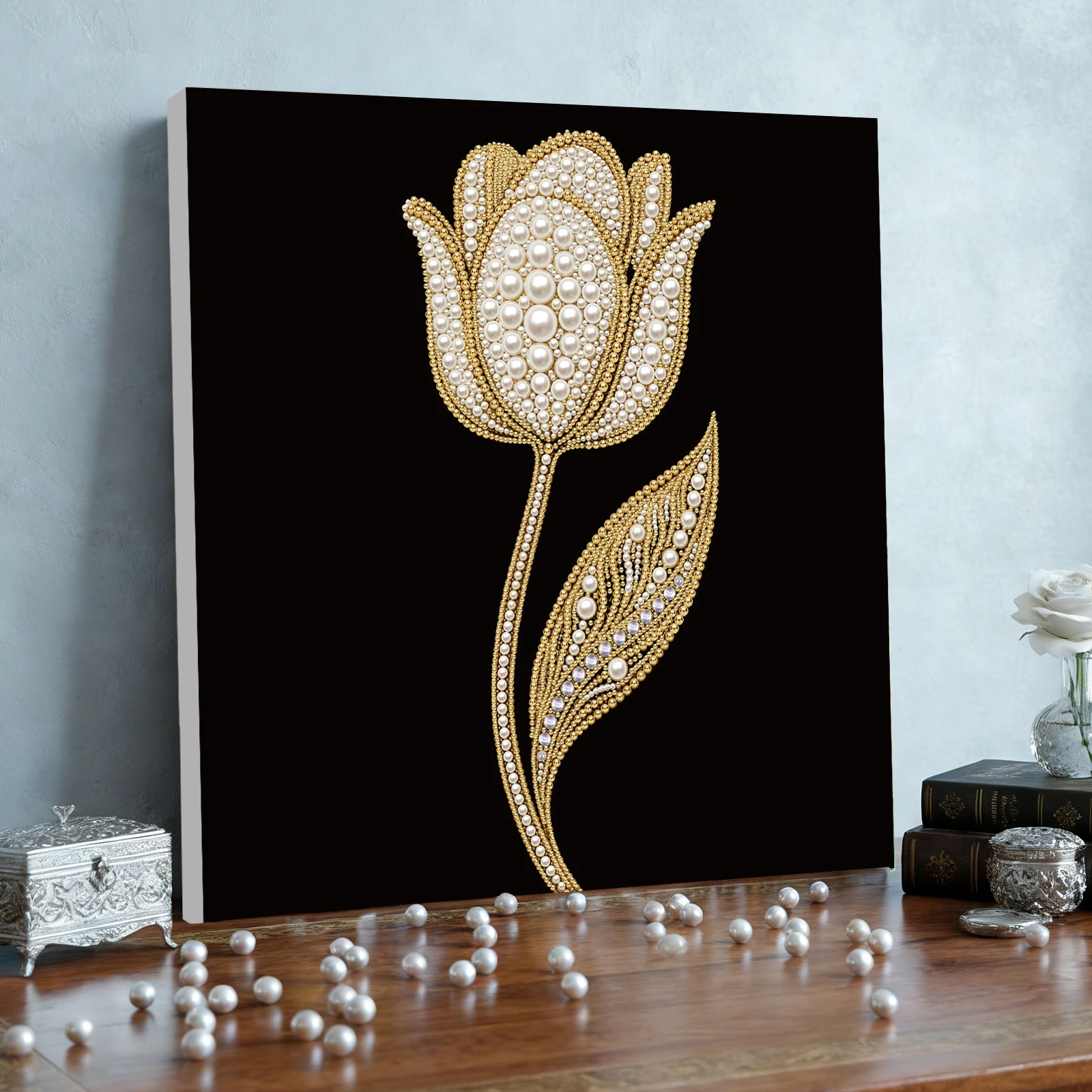 DIY Pearl Painting Kit with Fr - Resin Craft For Beginners 评论和价格